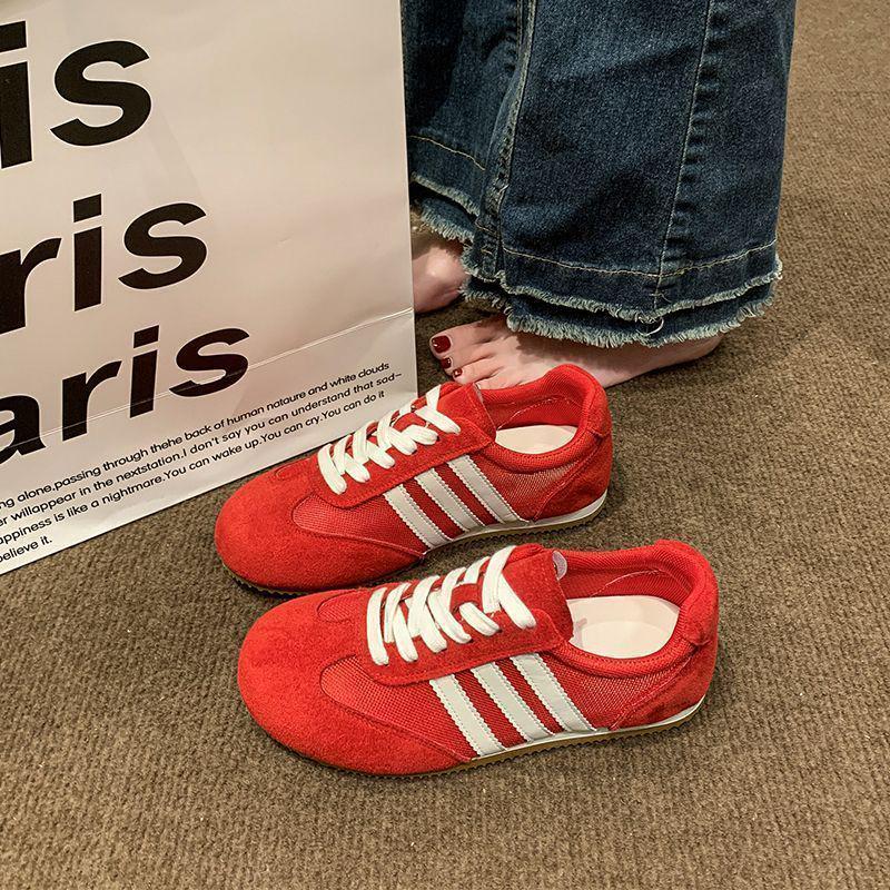 

Женские летние кроссовки 2025 года из легкой дышащей сетки - кроссовки в стиле ретро Форрест Гамп 39 красный