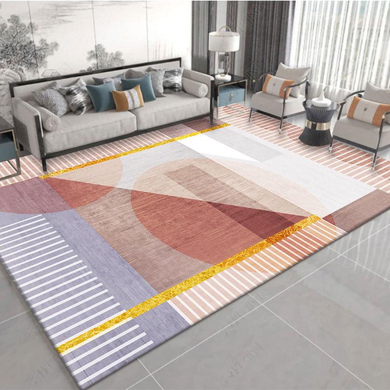 Modern Abstract Patterned Large Area Carpet  for Living Room Bedroom Decor Non-Slip Soft Floor Carpets Home Decor