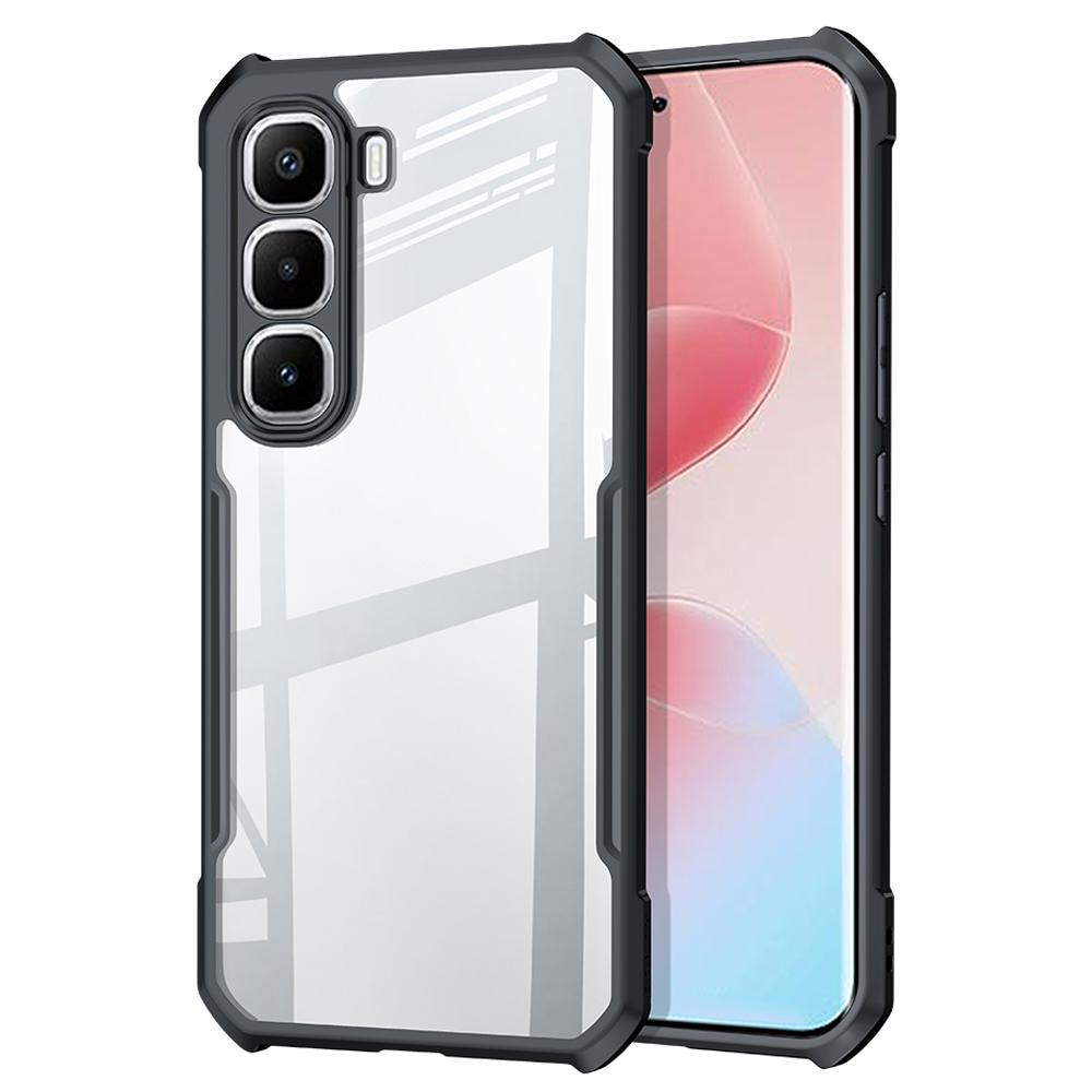 

XUNDD For Infinix Hot 60 Pro+ 4G Case Dropproof TPU+Acrylic Clear Back Phone Cover A