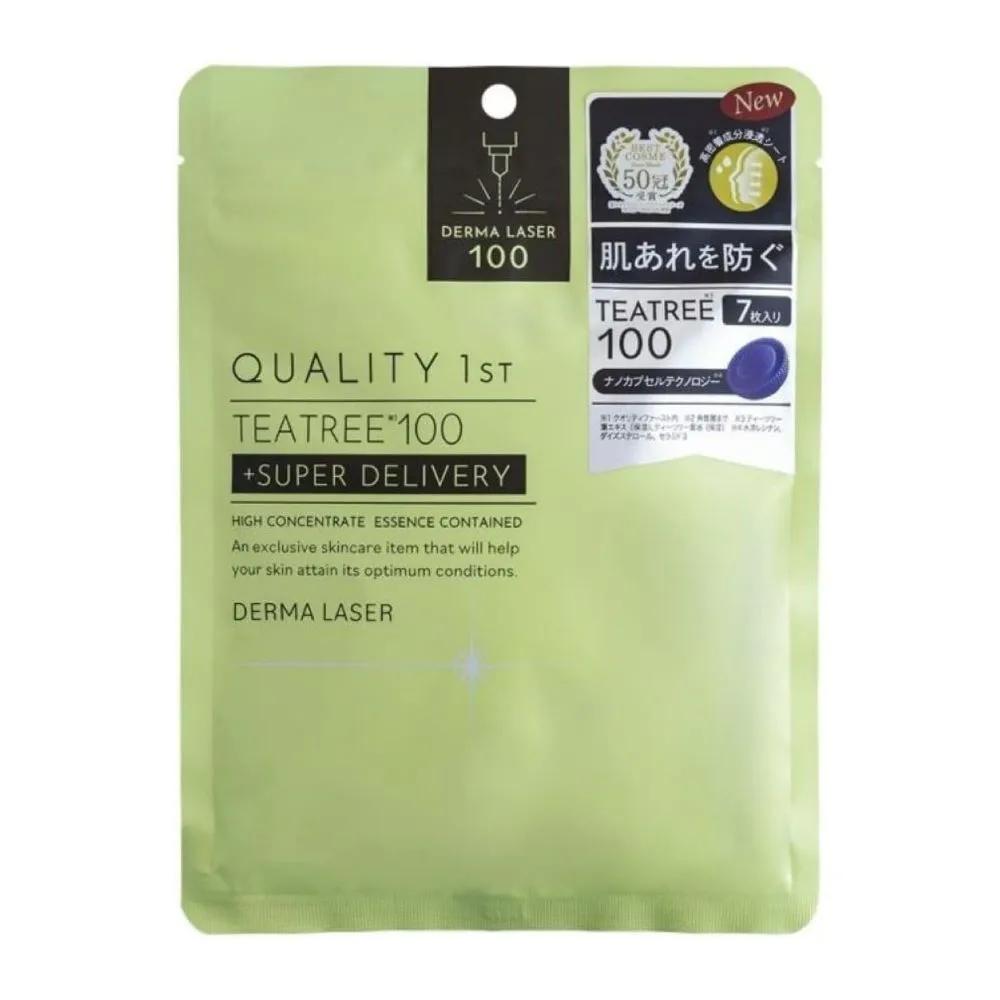 

Quality 1st Derma Laser Super TEA TREE 100 Mask Pack (7 Sheets), 1 Pack