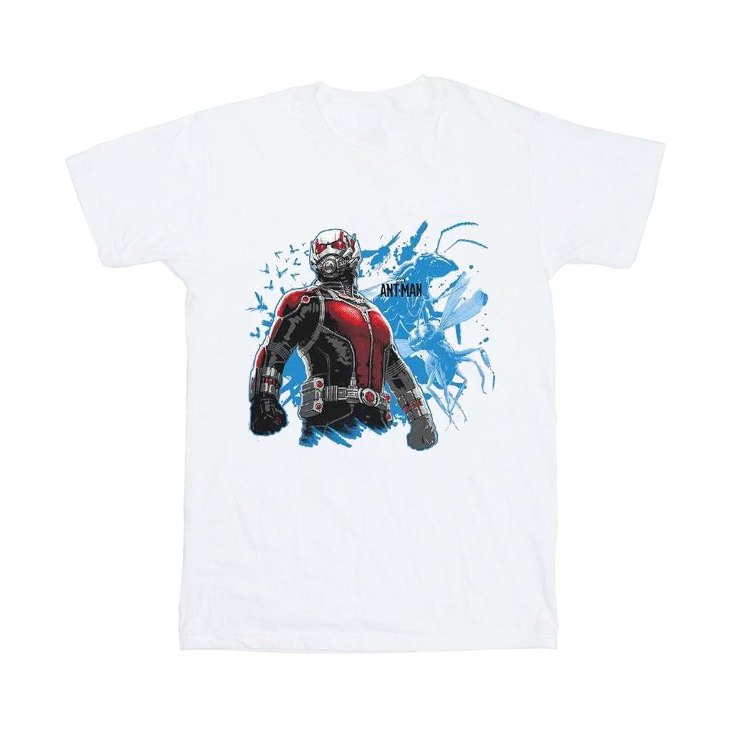 Ant-Man Herren Stehkragen Baumwoll-T-Shirt