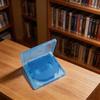 10 Discs Capacity CD Storage Box Plastic Game Discs Case Practical CD Case  Home Organization