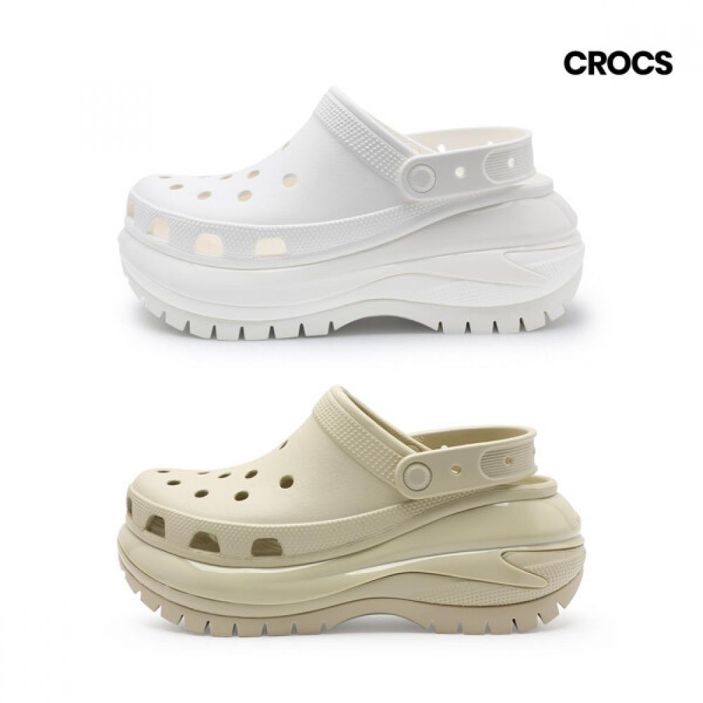 

Crocs Унисекс сабо Mega Crush костяной белый M4W6230