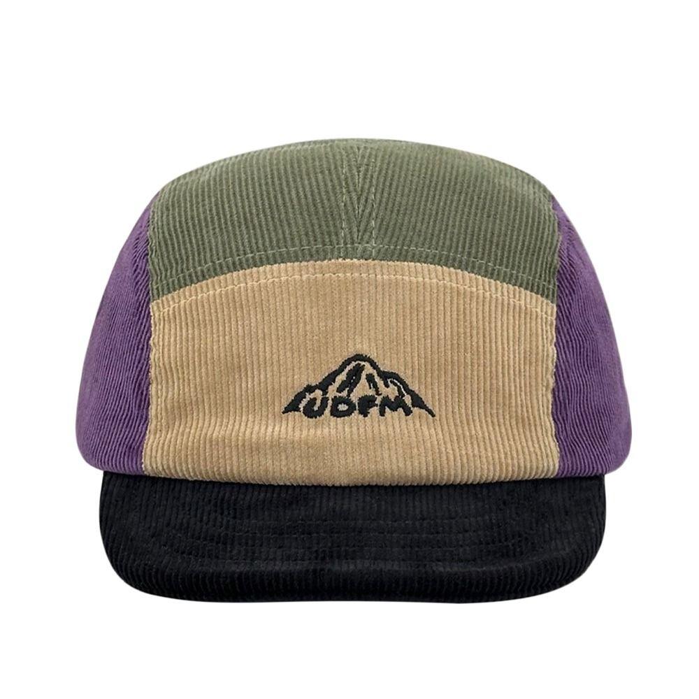 Vintage Short Brim Baseball Cap Casual Trucker Cap Winter Snapback Hat  for Men Women