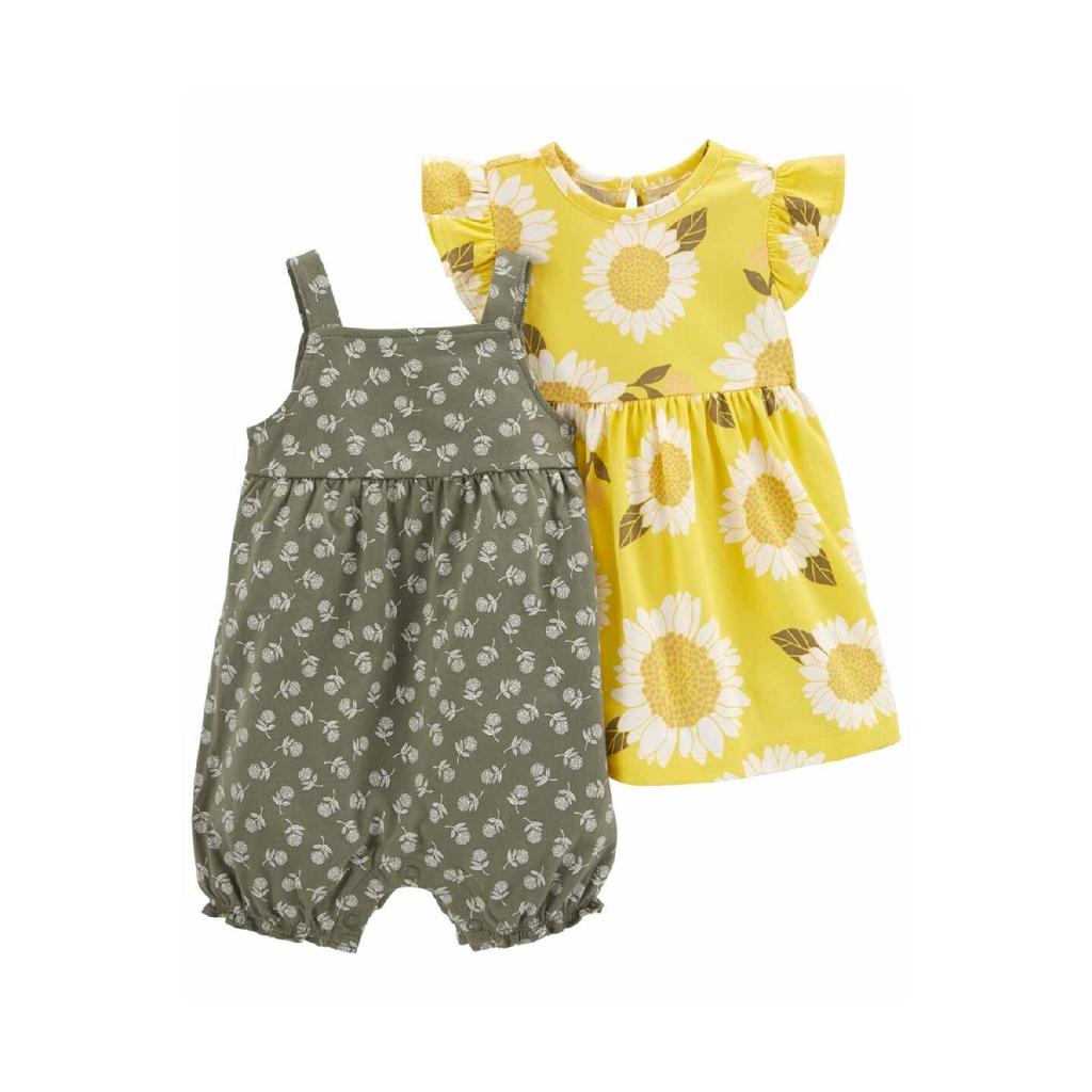 Salopeta rochie pentru bebelusi Pachet 2 Plot