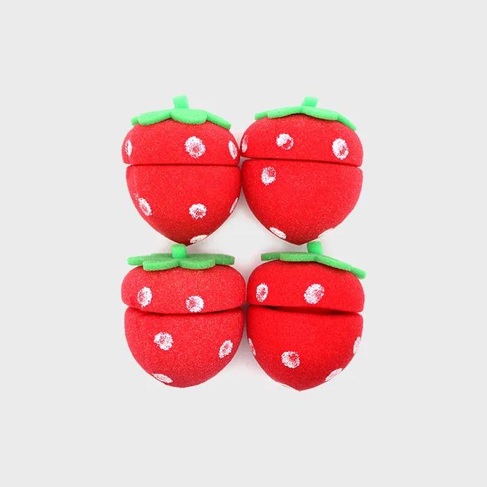 Strawberry Hair Roll (4 Pieces)