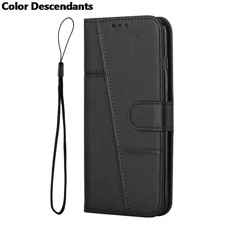 

For Samsung Galaxy A06 Case Flip Wallet Book Cover for Coque Samsung A06 Phone Case A 06 SM-A065F A065M Leather Protective Funda for Galaxy A06 чёрный