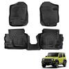 New Jimny Floor Specially Designed for 3D Floor TPE Stain Easy To Car 3D Abrasion Waterproof Custom Protective Set MT JB64W/JB74W Mats, MT,