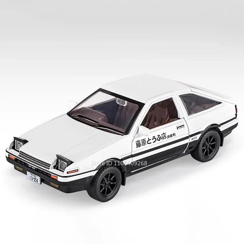 

1:30 Масштаб Subaru Forester AE86 Модель Автомобиля Игрушка Литой Металл Модели с Амортизаторами Симуляция Музыка Свет Детские Игрушки Подарки