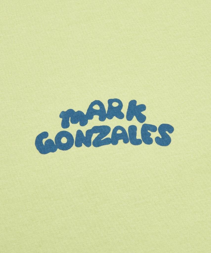 Mark Gonzales Angel Characters Short Sleeve T-Shirt - Light Lime