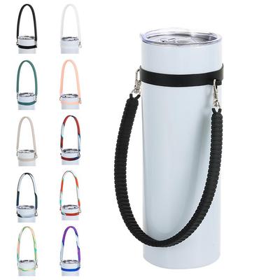 Soft Water Bottle Sling Holder Durable Water Bottle Accessories Water Cup Silicone Strap Silicone Water Bottle Sling with Strap