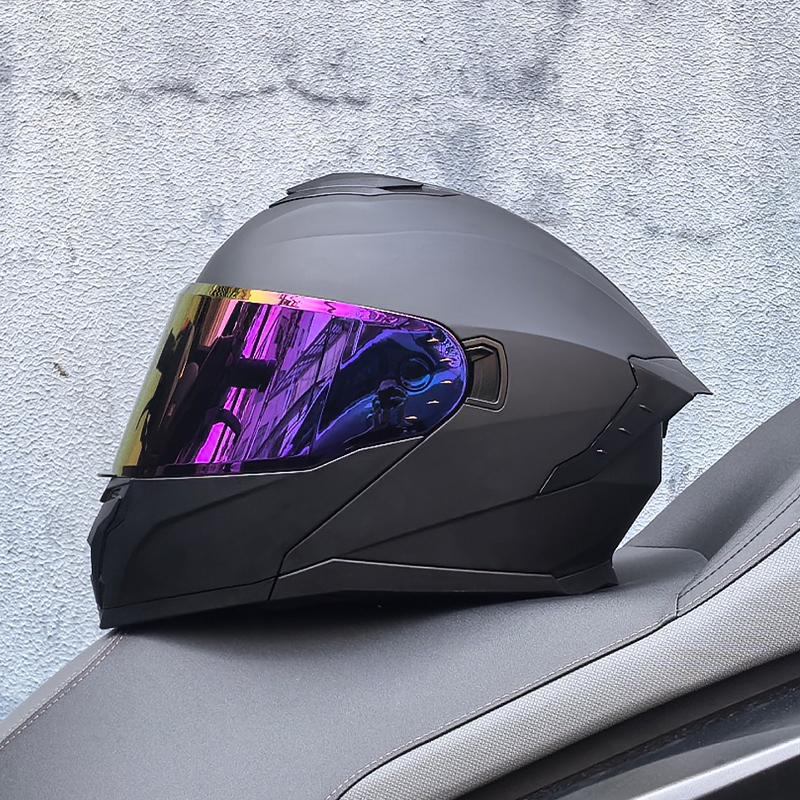 Modular Filp Up Motorcycle Helmet Motorsiklet Kask Fullface Kask