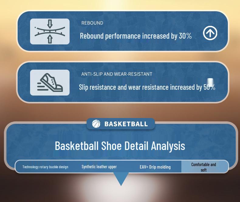 Bobodou Boys' Winter Basketball Shoes: Warm Velvet, Anti-slip, Casual Sports Shoes, Two-layer Cotton.