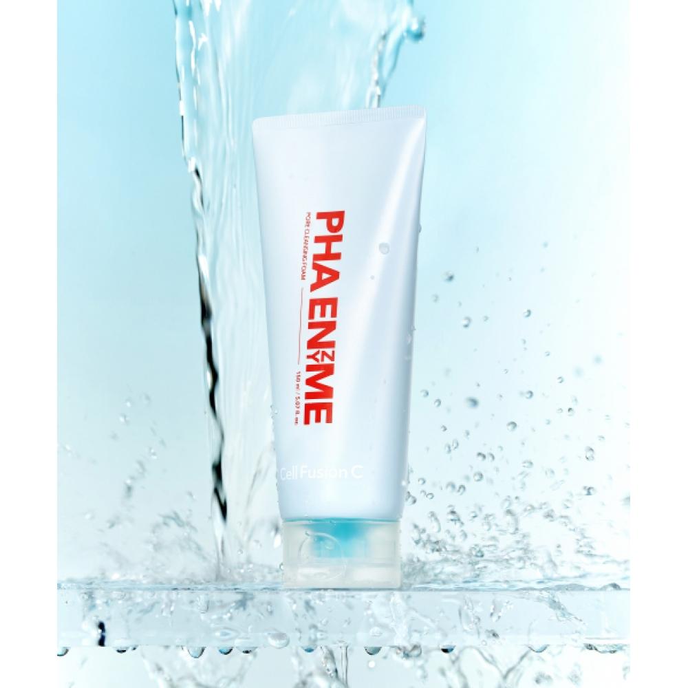 Cell Fusion C Paha Enzyme Pore Cleansing Foam 150ml + 150ml  + Free 3 Type Cleansing Kit 