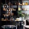 Kugelförmige Glasblasen-Hängeleuchte für elegante Restaurant- und Bar-Dekoration