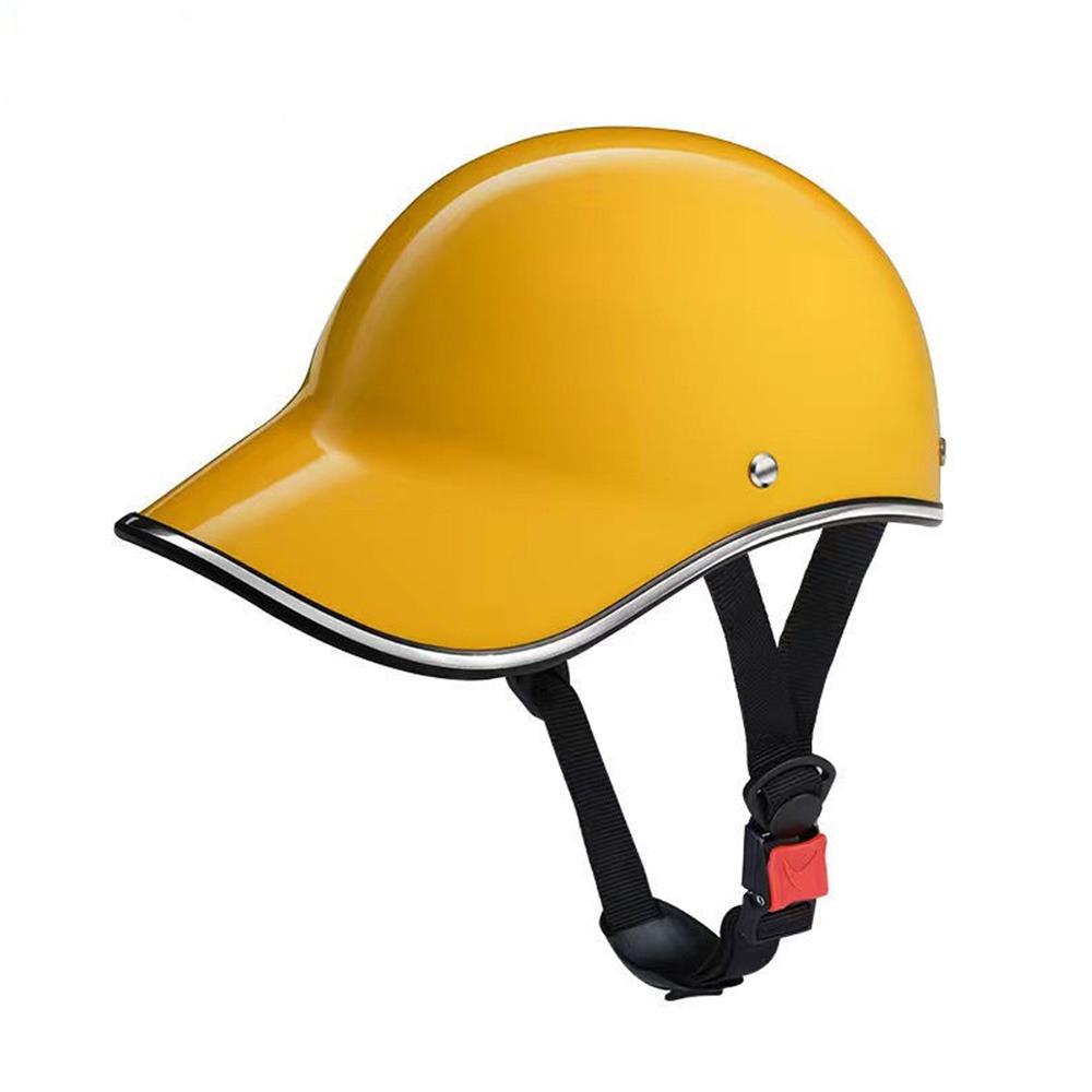 

1 шт. Електричний велосипедний електричний велосипедний шолом Універсальна бейсболка Капелюх Захисний шолом для дорослих Yellow