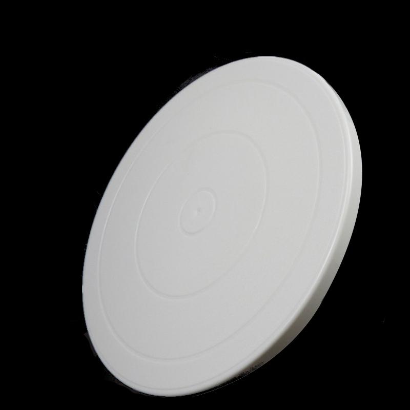 27 cm Kunststoff-Kuchen-Drehteller, rotierender Kuchen-Kunststoff-Teigmesser, zum Dekorieren von 10 Zoll Creme-Kuchen, Ständer, Kuchen-Drehtisch, heißer Verkauf