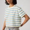 Levi's Women's American Retro Striped Knitted Short Sleeve T-shirt