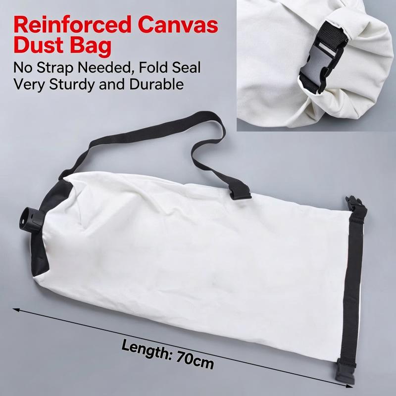 Drywall Sander Dust Collection Bag Long-Lasting Drywall Sander Dust Bag Foldable Tear-Resistant For Contractors, Woodworking