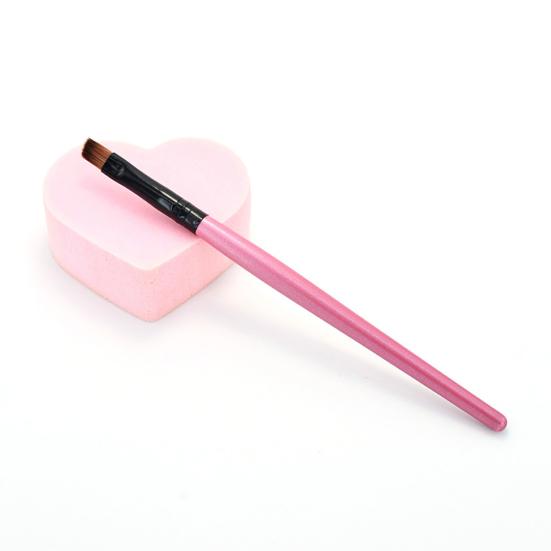 3 Pcs Professional Cosmetic Brushes Eyeliner Eyebrow Brush Angled Makeup Tool