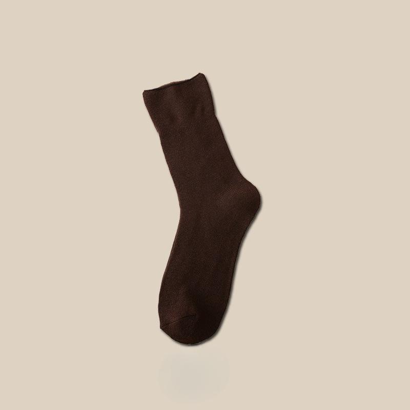

Thick and Warm Senior s Socks, Extra Wide Opening, Large Size, Loose and Open Style, Suitable for Autumn and Winter, for Swollen Feet and Big Feet. 1 pair кавовий