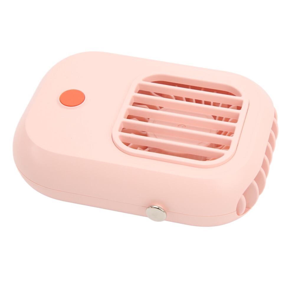Tragbarer Nackenventilator mit verstellbarem Lanyard, Mini leiser Hand-USB-wiederaufladbarer persönlicher faltbarer Ventilator für Büro, Reisen, Outdoor - 3 Geschwindigkeitsstufen Niedrig