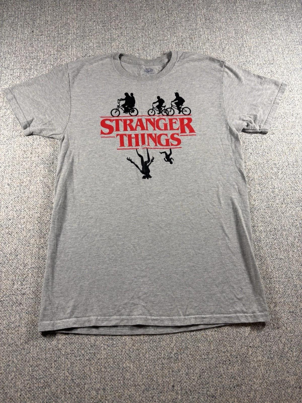 Футболка Stranger Things, Футболка «Зазеркалье» Stranger Things, Хоррор, Размер S S