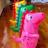 95cm Dinosaurier Aufblasbare Tumbler Verdickt Pvc Multifunktionale Bühne Requisiten Cartoon Tier Spielzeug Für