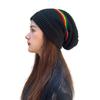 Reggae Hat Unisex Warm Hat Outdoor Teens Streetwear Skull Caps for Ski Cycling Unisex Colorful Striped Knit Winter Hat