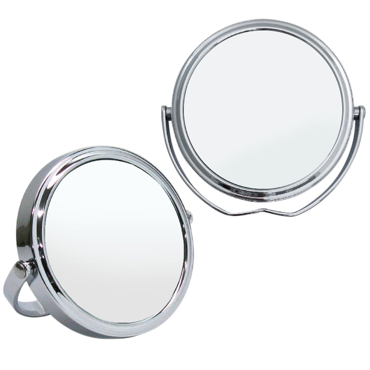 HJ-74 Silver Magnifying Table Mirror
