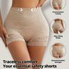 Femei cu talie înaltă pentru controlul burticii, dantelă, pantaloni scurți de siguranță, chiloți, boxer modelați după naștere, sub fuste, lenjerie de corp.