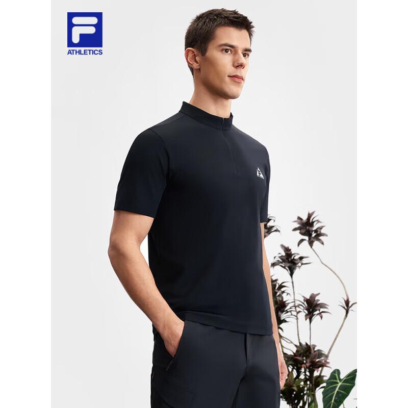 Fila Men s Half-Zip Knit Short Sleeve T-Shirt 170/92A/M