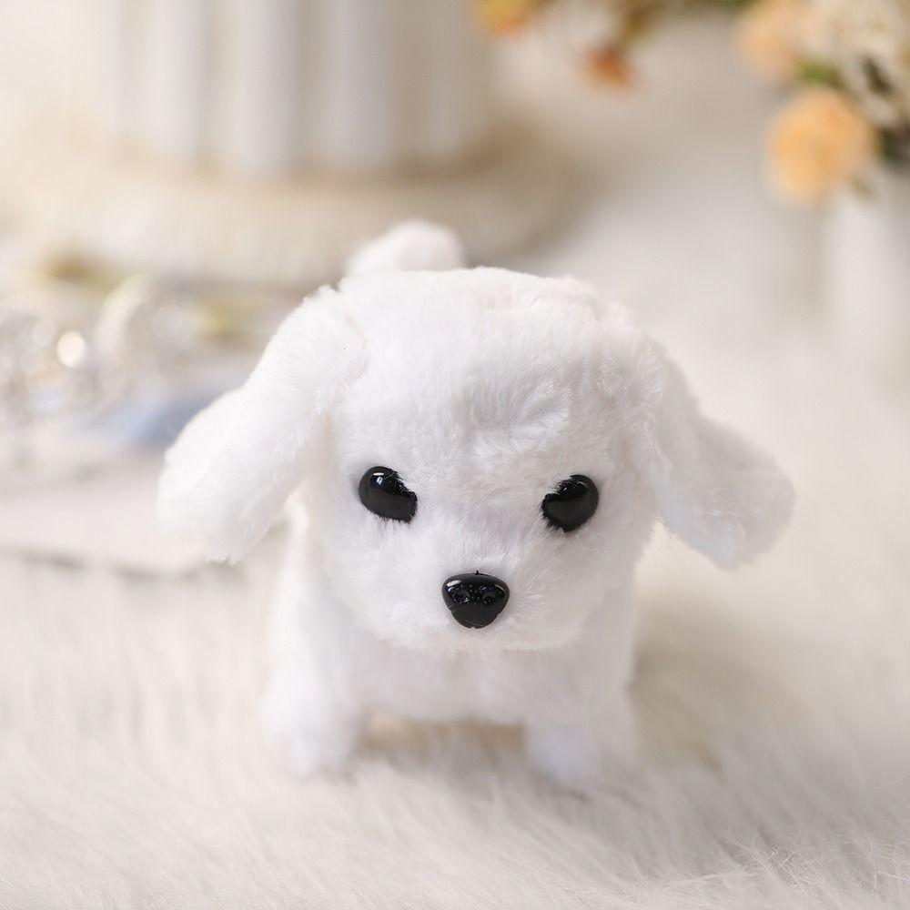 Walking Simulated Puppy Interactive Puppy Plush Toy Fashion Educational Gift  Chilren