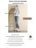 Weiwei Girl 681-3 Women's Height-Boosting Retro Loafers - Thick-Soled, Small Size, 2024 Style.
