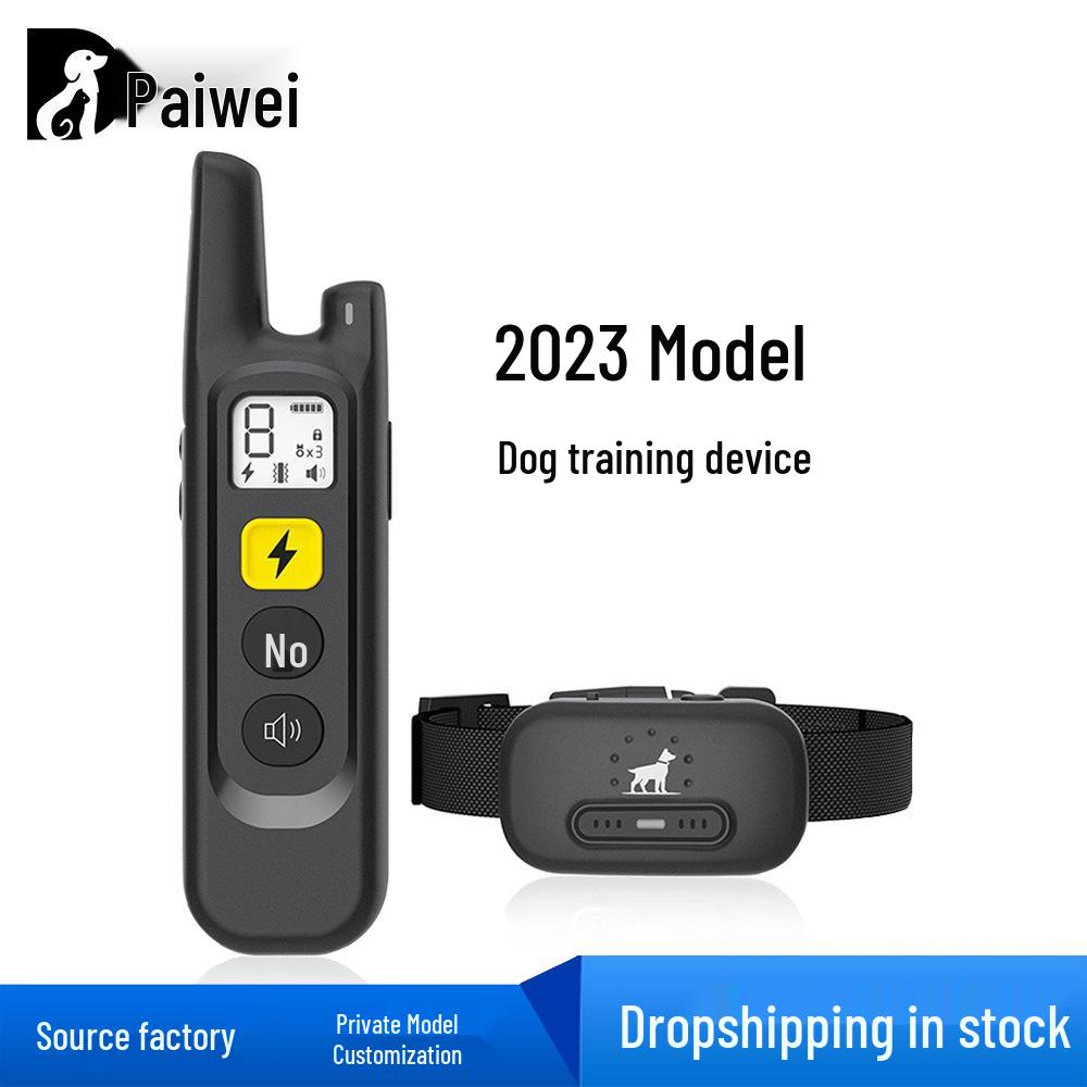 Remote Anti-Bark Electric Dog Training Collar for Large and Small Dogs