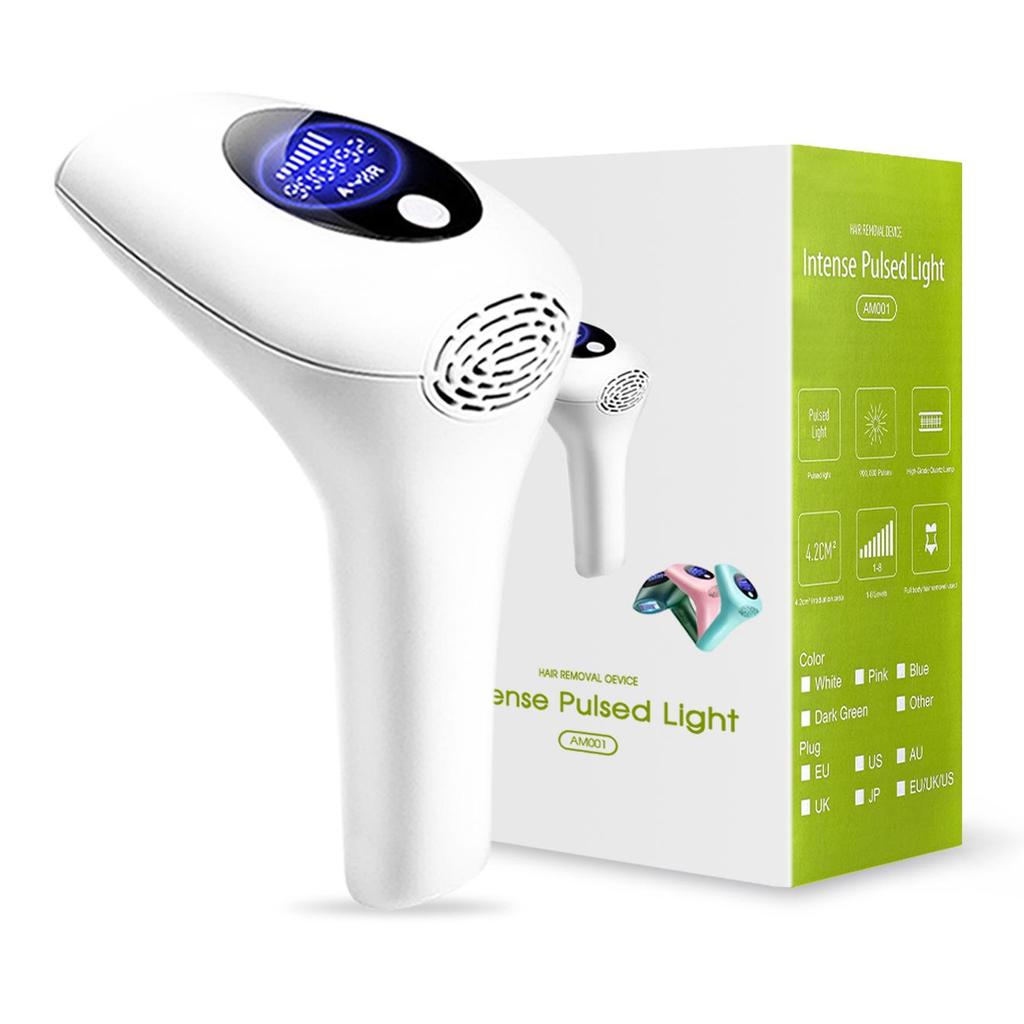 IPL Hair Removal Devices Painless Permanent Hair Remover Electric Epilators for Armpits Legs Arms Bikinis Line At-Home Use Depilator Device