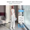 Women's Summer High-Waist Wide-Leg Ice Silk Pants: Lightweight, Sun-Protective, Quick-Dry, Loose, Straight-Leg, and Casual.