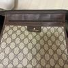 Used OLD GUCCI GG Boston Bag Sherry Line for travel