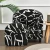 Semi-Circular Club Chair Protective Sofa Cover