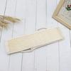 Long Exfoliating Body Scrubber with Strap, Soft Bath Sponge & Dry Brushing Tool for Shower & Spa, Dead Skin Removal Washcloth