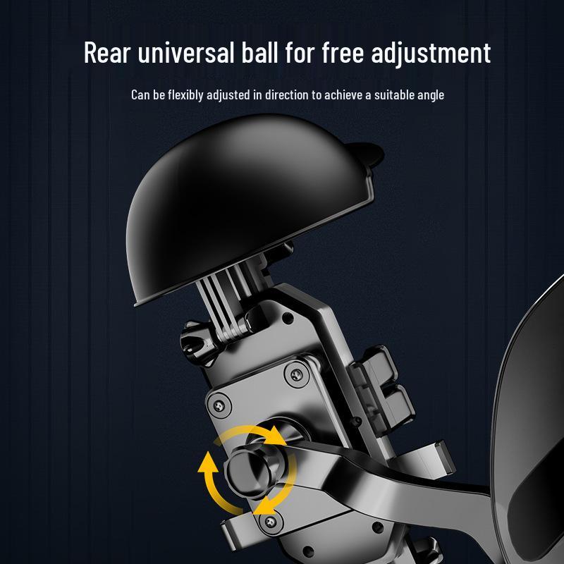 Waterproof Motorcycle & Bicycle Sunshade Phone Holder for Delivery Riders