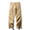 American Retro Cotton Overalls Men's Spring and Autumn Multi-Pocket Straight-leg Tough Guy Pants Export Men's Pants Casual Pants