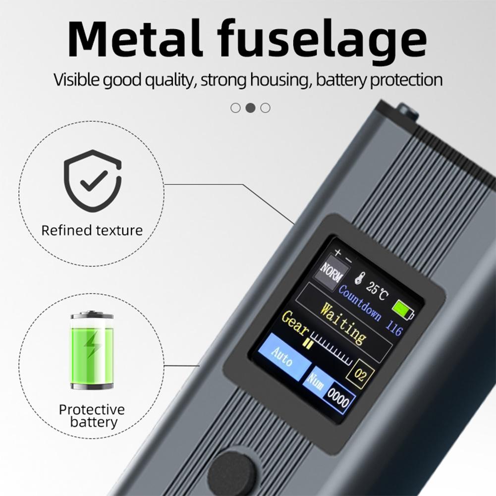 Battery Spot Welder 11 Gears Adjustable Energy Storage Spot Welding Machine Automatic & Manual Modes for 18650 Battery