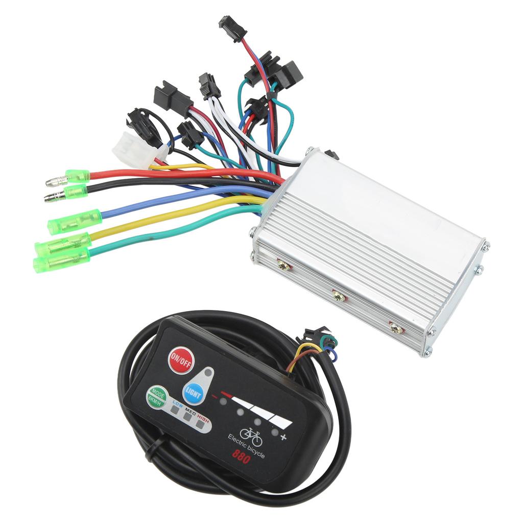 48V 250W 350W Elektryczny Rower Bezszczotkowy Zestaw Kontrolera Kontroler Silnika 880 LED Panel Zestaw