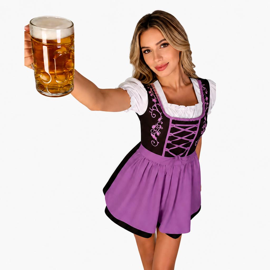 Women's Plus Size Costume Dress for Oktoberfest Celebration