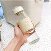 Shangqi Portable Glass Water Bottle with Tea Infuser