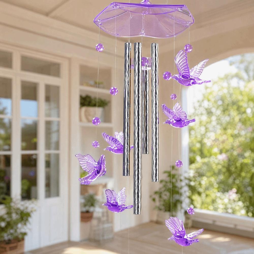 Metal Tubes Metal Tube Wind Chimes Acrylic Tubes Hanging Wind Chimes Yard Hanging