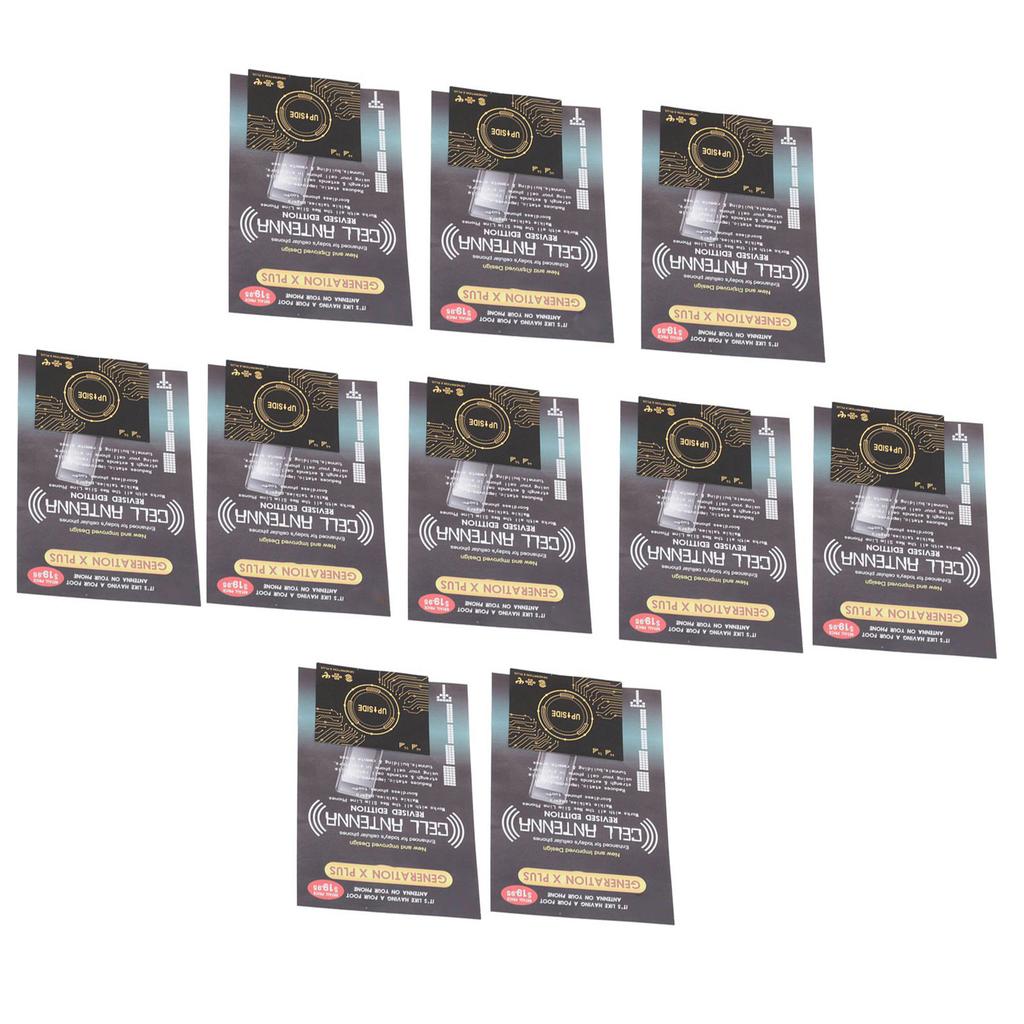 10pcs Mobile Phone Signal Enhancement Stickers Signal Antenna Booster Stickers for Elevators