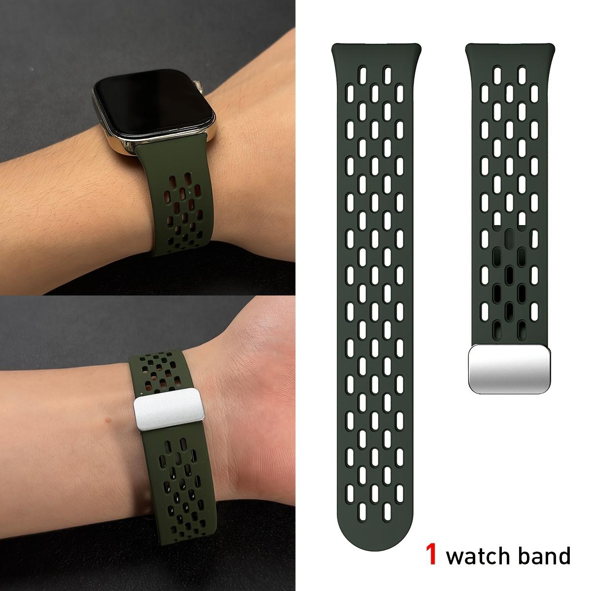 

Watch Replacement Band For Huawei Fit3/FIT4 Strap For Fit4 PRO Multi-Hole Breathing Magnetic Snapping and Adjustment Watchband FOR HUAWEI FIT3 армия зеленый