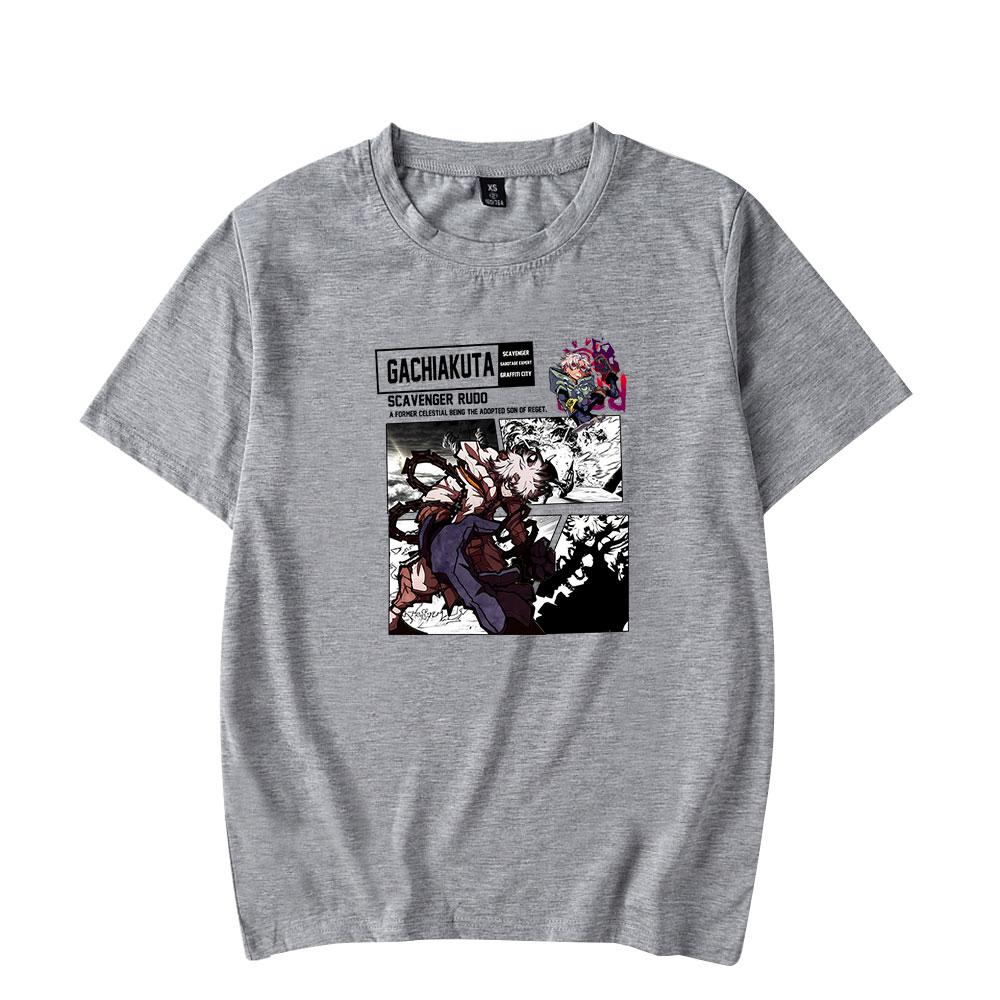 Summer Women Men's Short Sleeve Tshirt Gachiakuta Cartoon Fitness Clothing Men Tee Shirt Cosplay T-Shirt